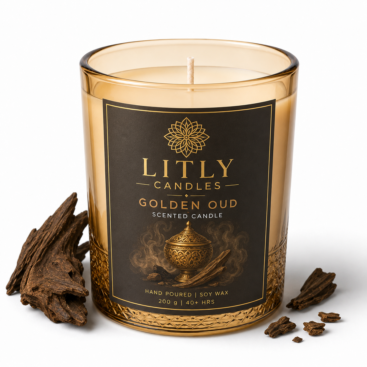 LITLY Candles – Golden Oud